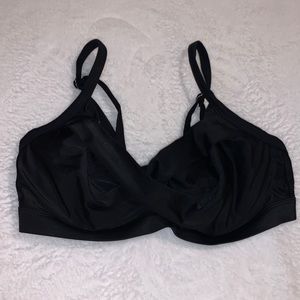 athleta twist front swim top